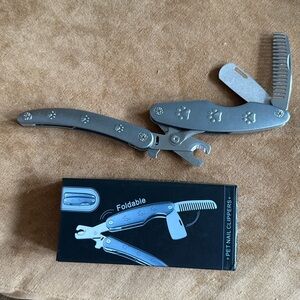 New KXCDTECH Pet Nail Clippers Multifunctional Foldable Trimmers